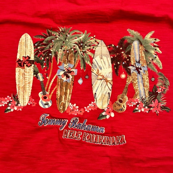 Tommy Bahama Christmas Long Sleeve - Picture 3 of 4